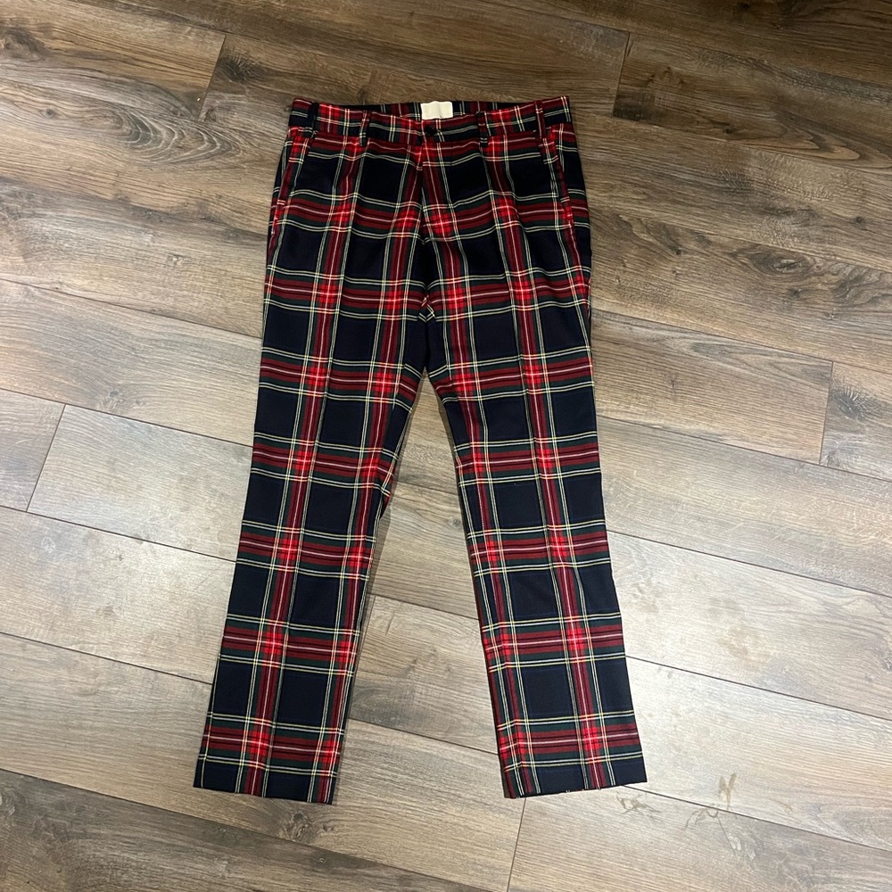 Tartan Dress Pants